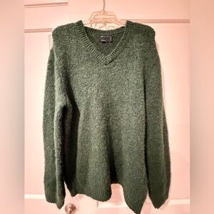 ASOS Green V-Neck Sweater